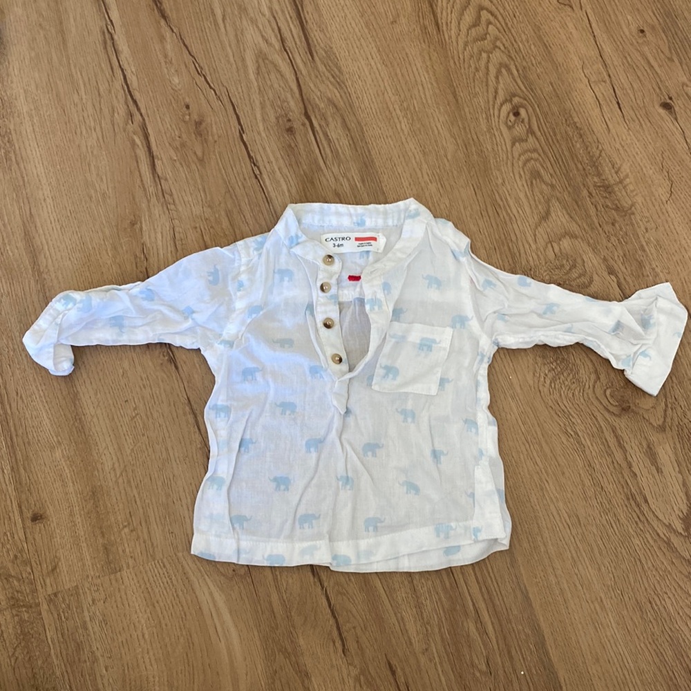 Formal baby boy shirt